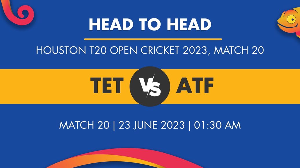 TET vs ATF Player Stats for Match 20, TET vs ATF Prediction Who Will Win Today's Houston T20 Open Cricket Match Between Texas Thunders and Atlanta Fire