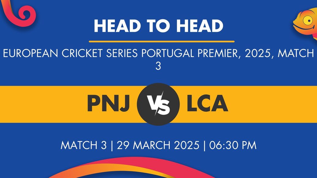 PNJ vs LCA Player Stats for Match 3, PNJ vs LCA Prediction Who Will Win Today's European Cricket Series Portugal, Premier Match Between Punjab CC Amadora and Lisbon Capitals