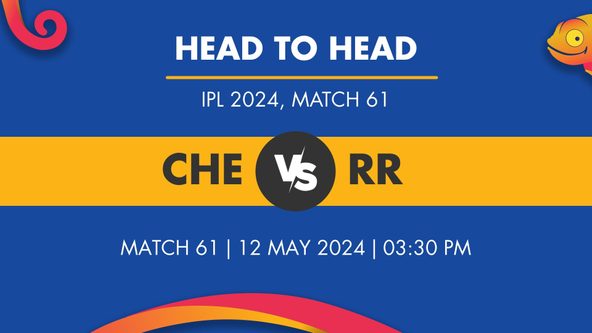 CHE vs RR Player Stats for Match 61, CHE vs RR Prediction Who Will Win Today's IPL Match Between Chennai Super Kings and Rajasthan Royals
