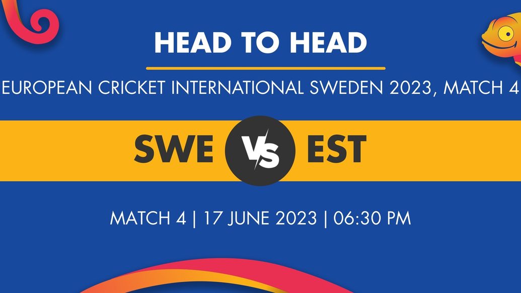 SWE vs EST Player Stats for Match 4, SWE vs EST Prediction Who Will Win Today's European Cricket International Sweden Match Between Sweden and Estonia
