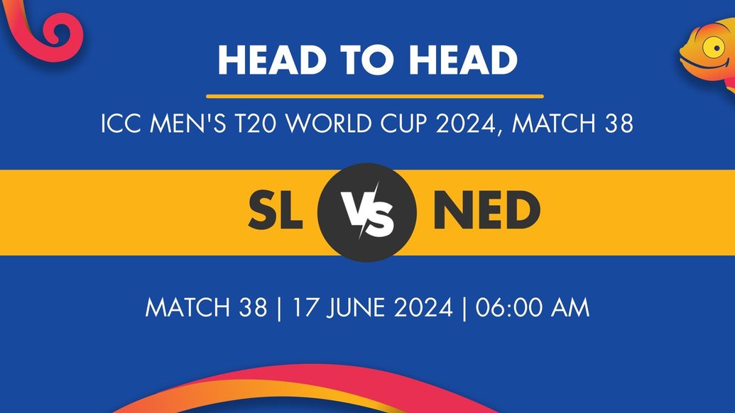 SL vs NED Player Stats for Match 38, SL vs NED Prediction Who Will Win Today's ICC Men's T20 World Cup Match Between Sri Lanka and Netherlands