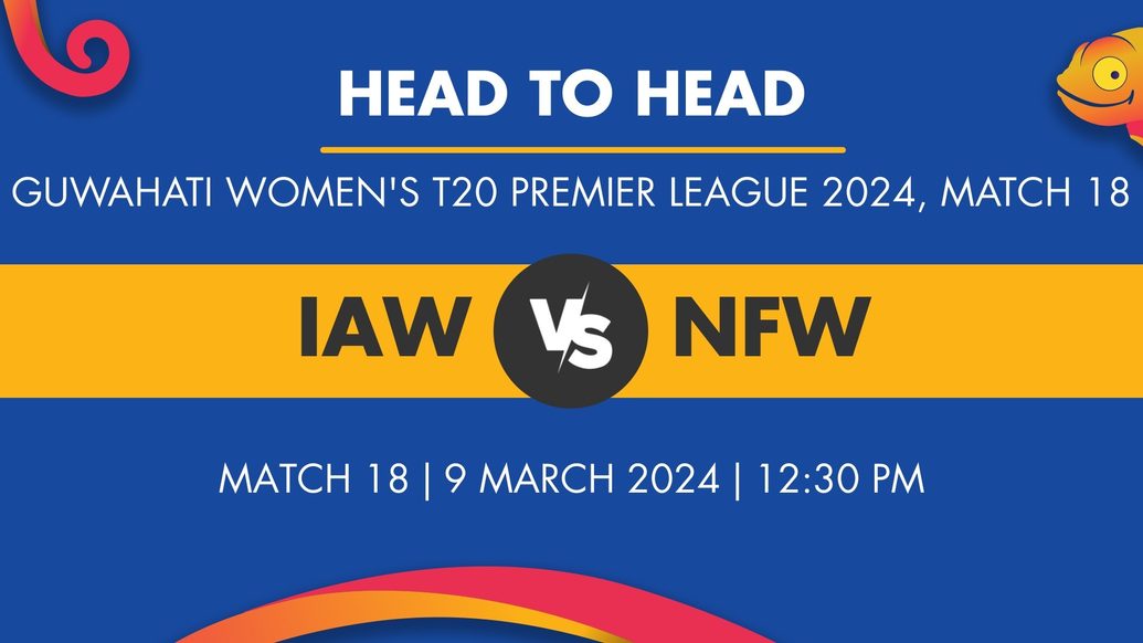 IAW vs NFW Player Stats for Match 18, IAW vs NFW Prediction Who Will Win Today's Guwahati Women's T20 Premier League Match Between Icon Sports Club and NFRSA Women