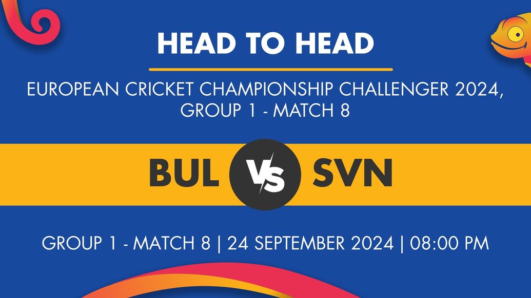 BUL vs SVN Player Stats for Group 1 - Match 8, BUL vs SVN Prediction Who Will Win Today's European Cricket Championship Challenger Match Between Bulgaria and Slovenia