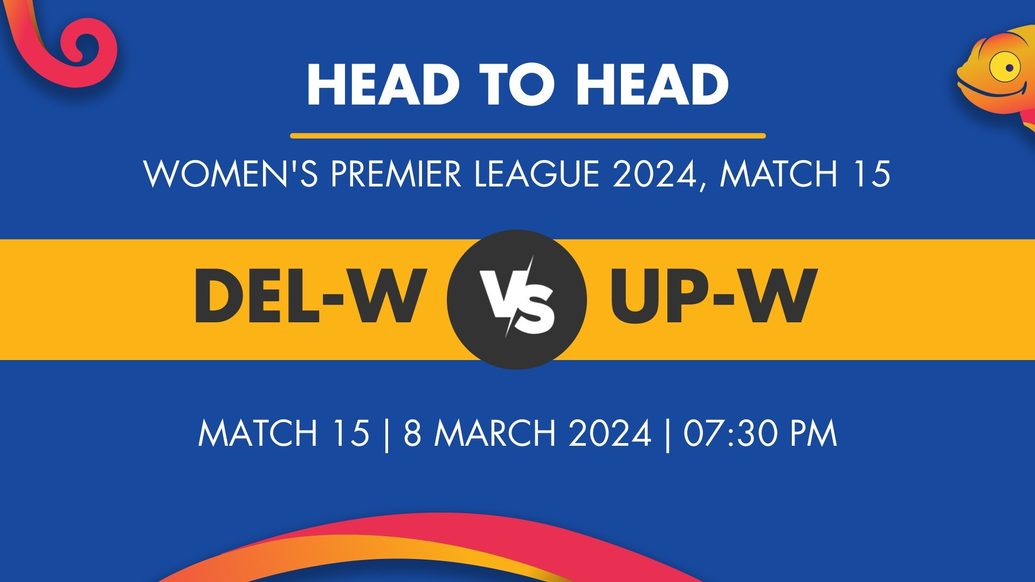 DEL-W vs UP-W Player Stats for Match 15, DEL-W vs UP-W Prediction Who Will Win Today's Women's Premier League Match Between Delhi Capitals and UP Warriorz