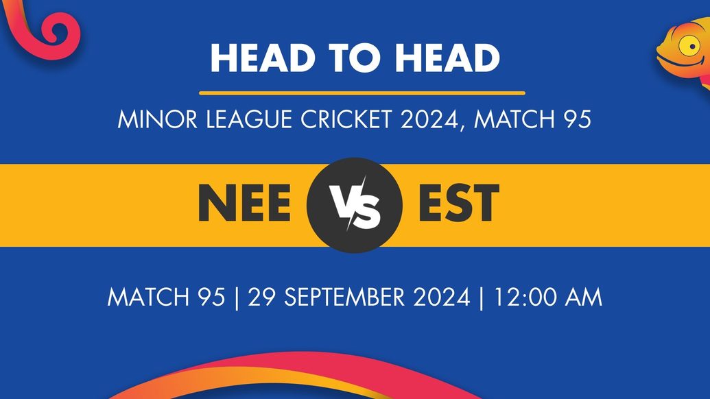 NEE vs EST Player Stats for Match 95, NEE vs EST Prediction Who Will Win Today's Minor League Cricket Match Between New England Eagles and NYC Titans
