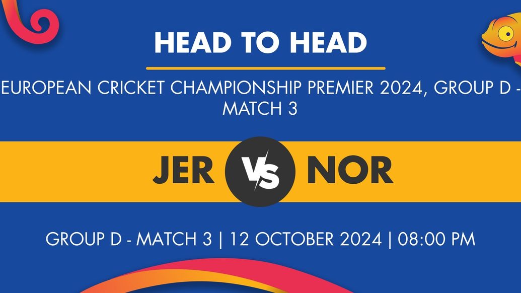 JER vs NOR Player Stats for Group D - Match 3, JER vs NOR Prediction Who Will Win Today's European Cricket Championship Premier Match Between Jersey and Norway
