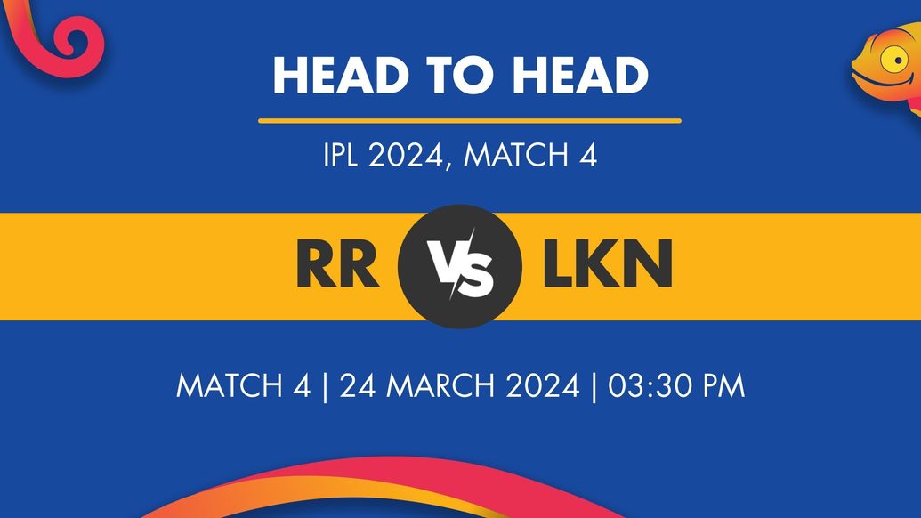 RR vs LKN Player Stats for Match 4, RR vs LKN Prediction Who Will Win Today's IPL Match Between Rajasthan Royals and Lucknow Super Giants
