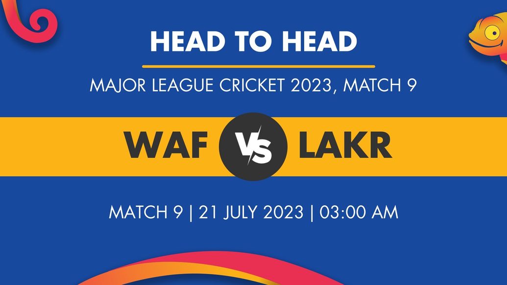 WAF vs LAKR Player Stats for Match 9, WAF vs LAKR Prediction Who Will Win Today's Major League Cricket Match Between Washington Freedom and Los Angeles Knight Riders