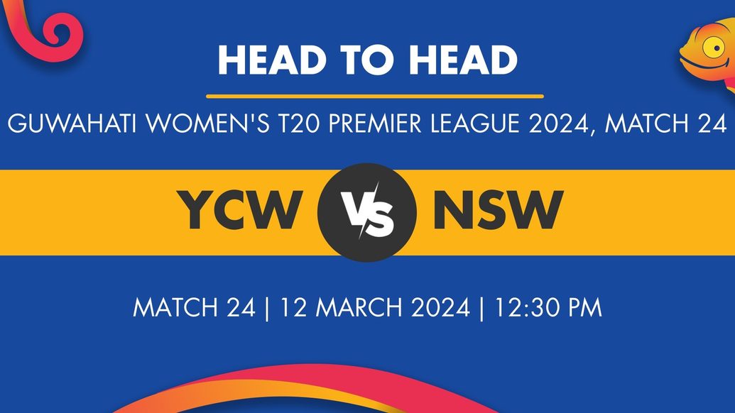 YCW vs NSW Player Stats for Match 24, YCW vs NSW Prediction Who Will Win Today's Guwahati Women's T20 Premier League Match Between 91 Yards Club Women and New Star Club Women