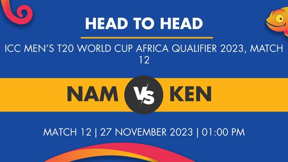 NAM vs KEN Player Stats for Match 12, NAM vs KEN Prediction Who Will Win Today's ICC Men’s T20 World Cup Africa Qualifier Match Between Namibia and Kenya