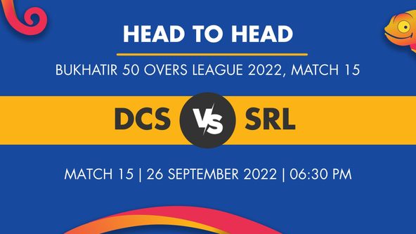 DCS vs SRL Player Stats for Match 15 - Who Will Win Today's Bukhatir 50 overs League Match Between DCC Starlets and Sri Lions