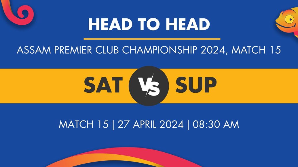 SAT vs SUP Player Stats for Match 15, SAT vs SUP Prediction Who Will Win Today's Assam Premier Club Championship Match Between Saptarshi, Tinsukia and Super Touch Club, Tezpur